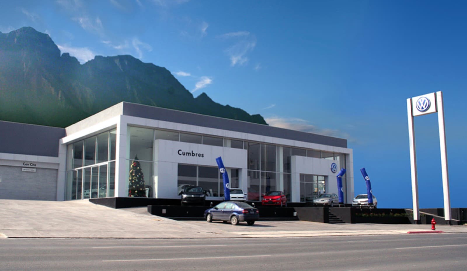 Fachada de Volkswagen Cumbres